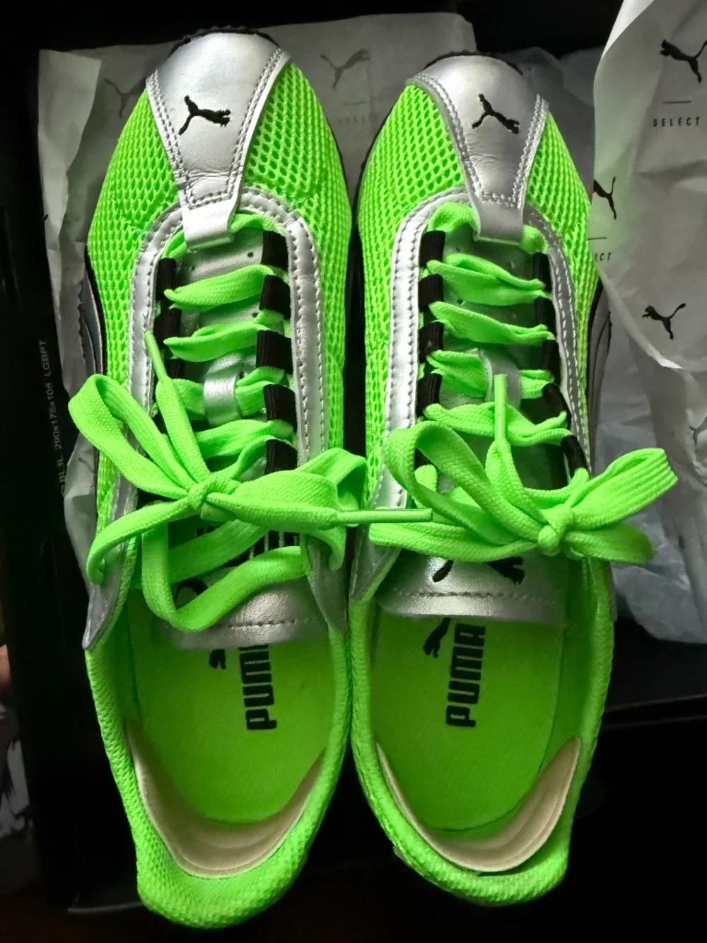 Puma only worn